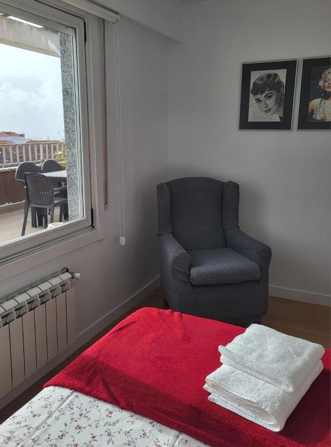 Ferienwohnung Atico Con Terraza Vigo Exterior foto
