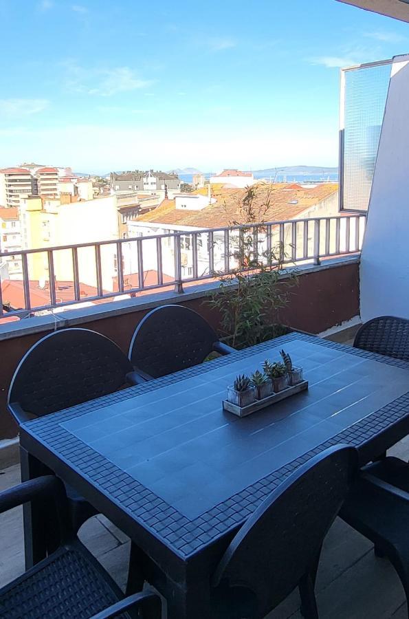 Ferienwohnung Atico Con Terraza Vigo Exterior foto